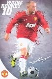 Wayne Rooney Manchester United FC Sports Poster Print - 24x36 Poster Print, 24x36