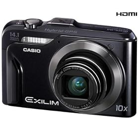 CASIO EX-H20G - noir + Carte m�moire SDHC 4 Go + Etui Compact 11 X 3.5 X 8 CM NOIR (Compacts pack bundle)