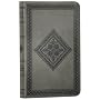 ESV Compact Bible, TruTone, Gray, Diamond Design, Red Letter Text