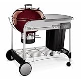 Weber-Stephen Products Red Performer Grill 1424001 Charcoal Grill