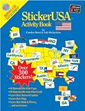 StickerUSA Activity Book with CD