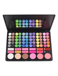 Beauty: Frola Cosmetics Professional 78 Colour Eyeshadow Makeup Palette Kit with 6 Blush Blusher and 12 Lipsticks #03