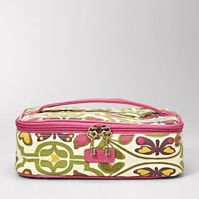 Fossil Clara Zip Around Cosmetic: Beauty