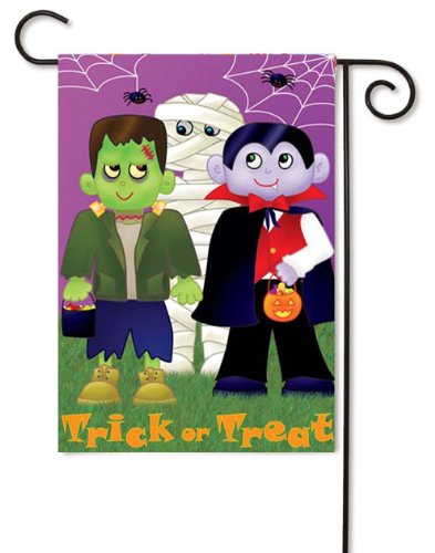 Trick or Treat Halloween Garden Flag