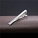Tie Clips Set, Men 4Pcs Regular Tie Bar Tie Slide Accessories Wedding Anniversary Groom Gift