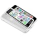 iSee Case White Gel Slim TPU Protective Cover Case Built in Screen Protector for Apple iPhone 5C