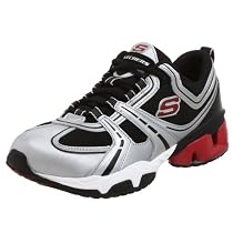 Skechers Men's Spokane Lace Up,Silver,12 M US