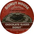 Sale Donut House Collection Coffee, Chocolate Glazed Donut, K-Cup Portion Pack for Keurig K-Cup Brewers, 24-Count