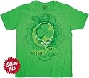 The Grateful Dead Boston 1977 Concert Garden Green T-Shirt Tee