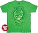 The Grateful Dead Boston 1977 Concert Garden Green T-Shirt Tee