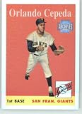 2001 Topps Archives Reserve #16 Orlando Cepeda 58 - San Francisco Giants (Baseball Cards)