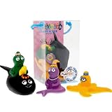 Plastoy - 80504 -  Jouet De Bain-Barbamama Baleine,Barbabelle Sirene,Barbalala Coquillage,Barbotine Pieuvre