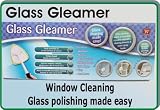Glass Gleamer,Window Cleaning made easy,Wedge shaped