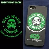 海外限定　STAR BUCKS×STAR WARS　iPhone５ｃ　スターバックス×スターウォーズ (５ｃケース　ブラック・グリーン)