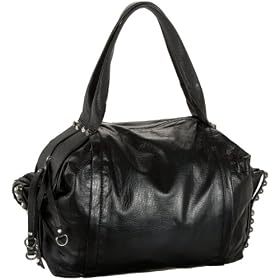 BCBG Max Azira Urban Rock Studded Medium Satchel