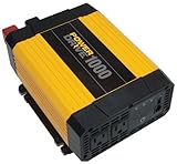 PowerDrive RPPD1000 1000-Watt DC to AC Power Inverter with USB Port and 2 AC Outlet