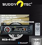 RDS-Autoradio mit USB-/SD-/MMC-/MP3-/WMA-Abspieler + BLUETOOTH Freisprecheinrichtung