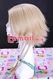 40-50cm Medium Gino Weinberg Code Geass Blond Cosplay Wig Rw04