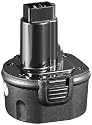 Goobay 46446 Bohrmaschinenakku für Dewalt / ELU DW 9062, ELU DW 9061, ELU DW 9085, 9,6V, 1500 mAh NiCd