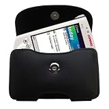 Horizontal Leather Case with Belt Clip/Loop for the Compaq iPAQ h3670