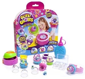 Glitzi Globes - Pack para 4 bolas de nieve, 24 x 21 cm (Giochi Preziosi 12008)