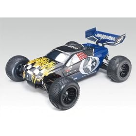 Thunder Tiger Sparrowhawk XXT 4WD 1 10 RTR Brushless RC Stadium Truck: Yellow - 6541-F081 from Thunder Tiger RTR Electric Cars