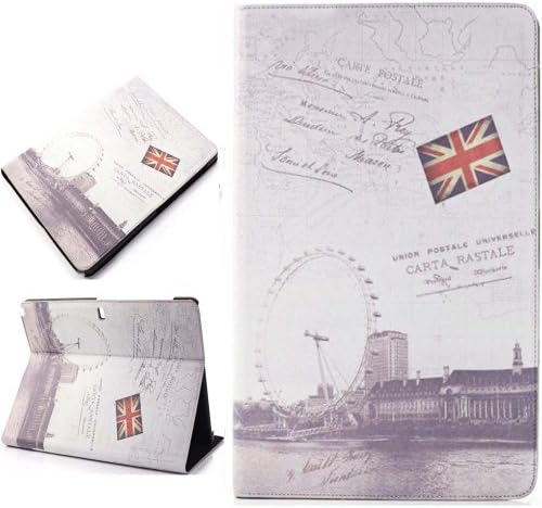 EzydigitalCBCarryberry Samsung Galaxy Note Pro 12.2 & Tab Pro 12.2 Rotating Case Cover - Vegan Leather 360 Degree Swivel Stand for NotePRO (SM-P900) & TabPRO (SM-T900/T905) 12.2-inch Android Tablet with Auto Sleep/Wake Feature-Hot Pink