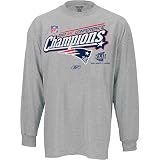 Reebok New England Patriots 2007 AFC Conference Champions Long Sleeve Locker Room T-Shirt at Reebok