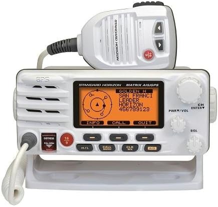 Standard Matrix Ais/Gps White 25W Fixed Mount VHF