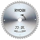 リョービ(RYOBI) 刀匠チップソー(S23) 190mm×52P (4911602)