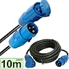 10 m CEE Verl�ngerungskabel Stromkabel 16A / 230V IP44 Kabel Stecker Kupplung blau Campingkabel H07RN-F 3G2,5 gem�� VDE Bestimmung 2,5mm� Caravanstromkabel Caravanstromkabel Stromleitung Eurostecker mit CEE-Kupplung CEE-Stecker f�r Aussen und Innen