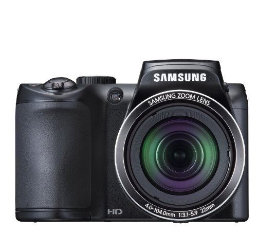 Samsung WB100 Appareil photo numérique 16,2 Mpix Zoom optique 26x Noir