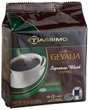 Gevalia Signature Blend Decaffeinated Coffee (Mild), 16-Count T-Discs for Tassimo Coffeemakers (Pack of 2)
