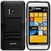 i-Blason Nokia Lumia 928 Prime Series Dual Layer Holster Case with Kickstand and Locking Belt Swivel Clip Windows 8 (Black)