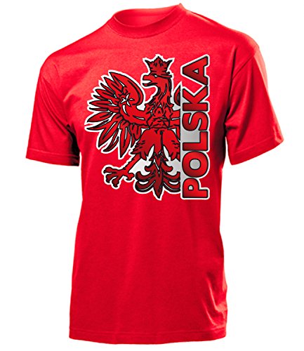 FUSSBALL – POLEN – FANARTIKEL – POLSKA FANSHIRT 3204(H-R) Gr. L