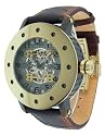 Adee Kaye Men's Japanese Skeleton Miyota Automatic Movement