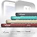 Galaxy S6 Case, Vena [vFrame] Slim Hybrid Aluminum Frame TPU Bumper Case for Samsung Galaxy S6 (Champagne Gold)