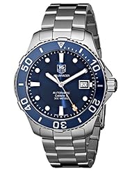 Watch: TAG Heuer Mens Aquaracer Stainless Steel Watch (WAN2111.BA0822) - TAG Heuer