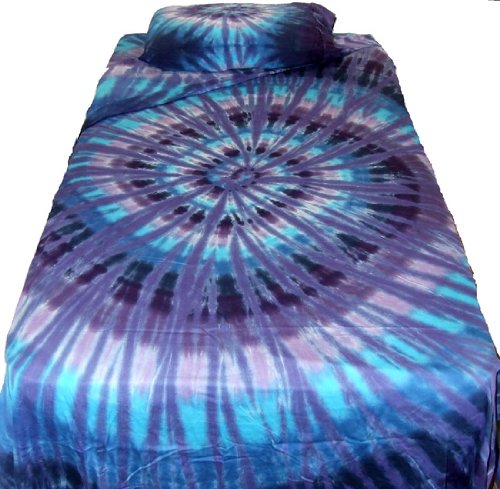 Spiral Tie Dye Sheets - Bedding - Twin, Bedding Ensembles, Bedding ...