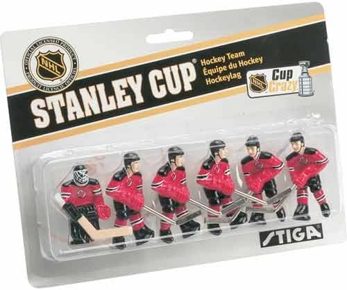 Stiga New Jersey Devils Table Rod Hockey Players