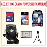 Accessory Outfit for the Canon PowerShot A720 A700 A650 A630 A620 A570 A560 A540 A530 A460 A450 A95