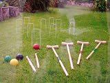 Wooden Croquet Set