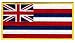 Hawaii State Flag Embroidered Patch Iron-On HI Hawaiian Islands Emblem