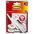 Command Large Plastic Hooks, White, 3 Hooks