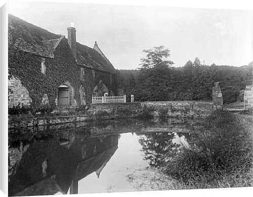 Canvas Prints of Brinsop Court from Country Life 