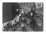 Historic Print (L): (For Child Welfare Exhibit 1912-13.) Housing conditions, Rear of Republican St. Providen