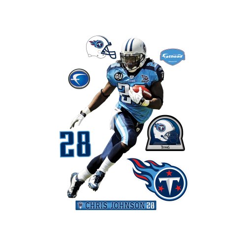 Fathead Chris Johnson Houston Texans Wall Decal