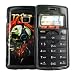 For LG EnV2 VX9100 Plastic Case Skull Flames Black