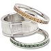 Ladies Dallas Stars Cubic Zirconia Stacked Ring Set Ladies Dallas Stars Cubic Zirconia Stacked Ring Set