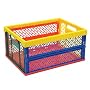 Armada 18-3/4 Inch by 13-1/2 Inch by 9 Inch Large Collapsible Crate